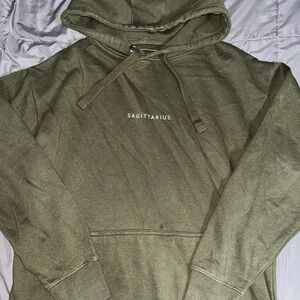 Adult Unisex Plain Zodiac sagittarius‎ Large Hoodie